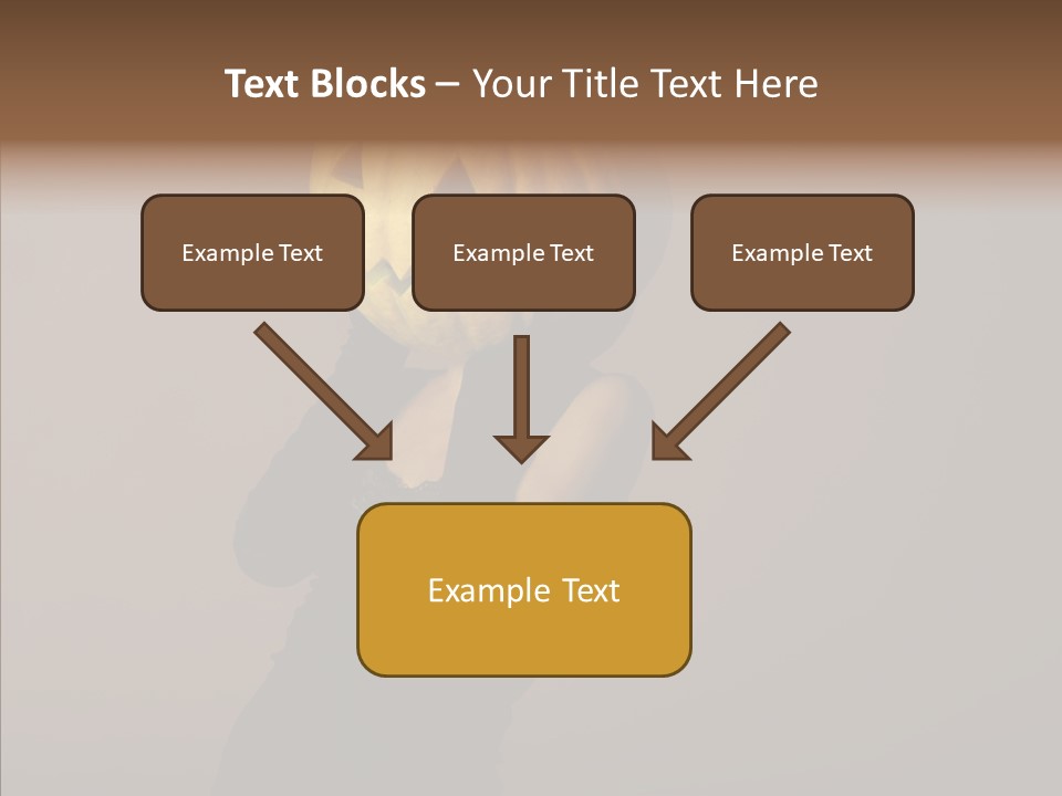 Laces Boudoir Face PowerPoint Template