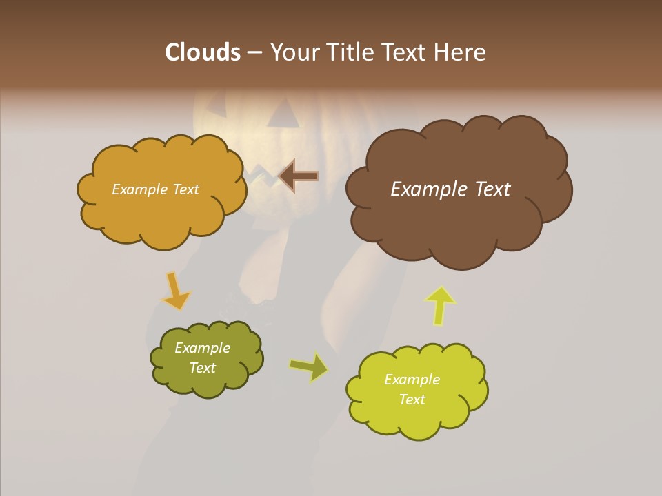 Laces Boudoir Face PowerPoint Template