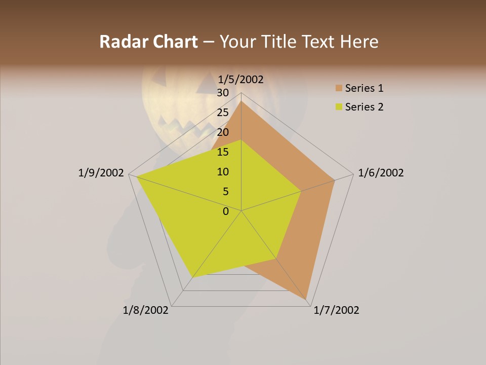 Laces Boudoir Face PowerPoint Template