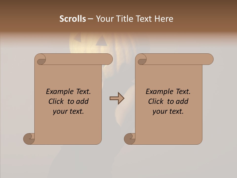 Laces Boudoir Face PowerPoint Template