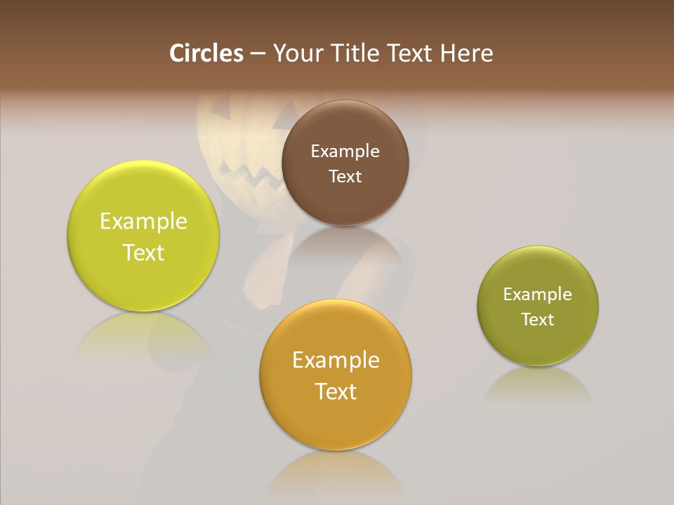 Laces Boudoir Face PowerPoint Template