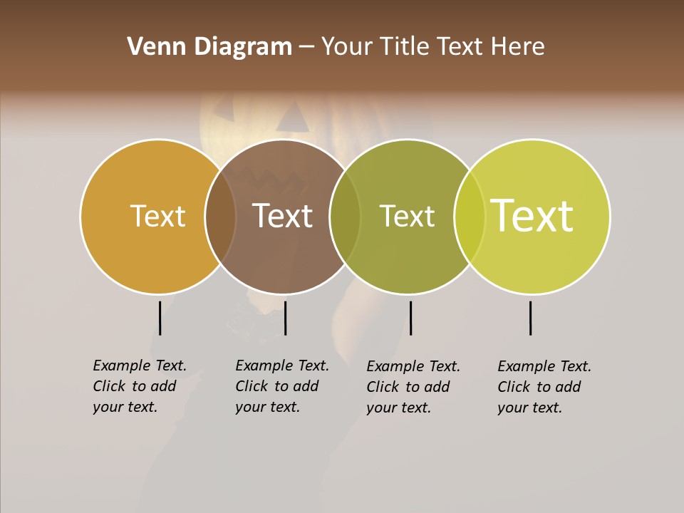 Laces Boudoir Face PowerPoint Template