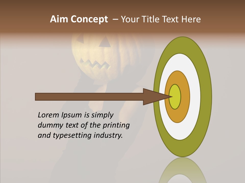 Laces Boudoir Face PowerPoint Template