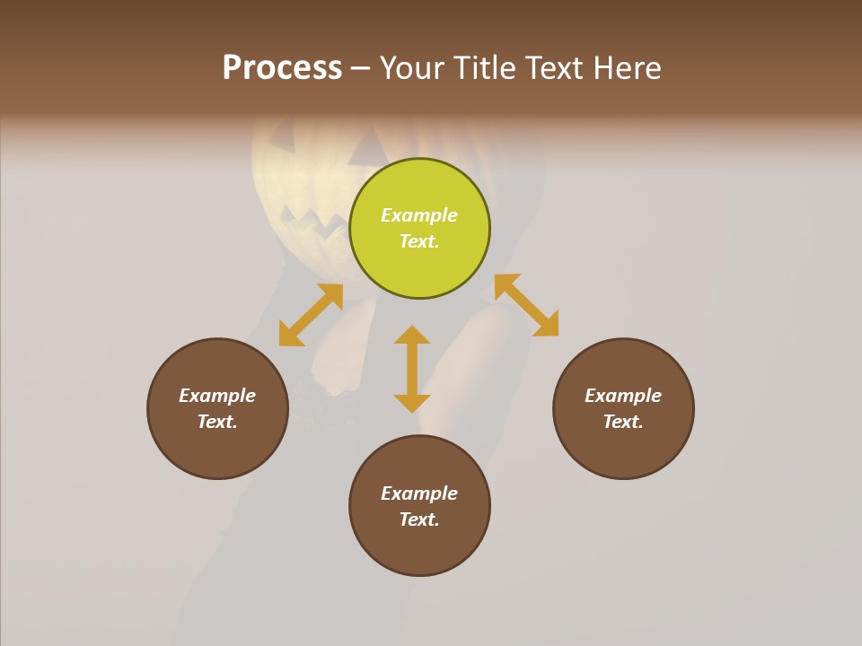 Laces Boudoir Face PowerPoint Template