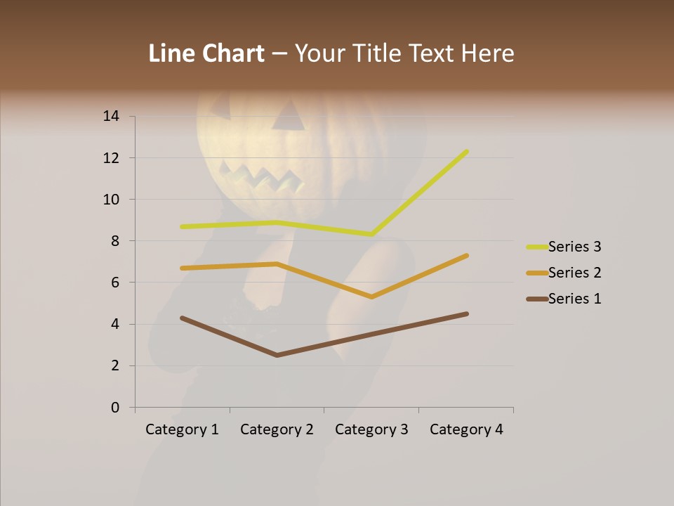 Laces Boudoir Face PowerPoint Template