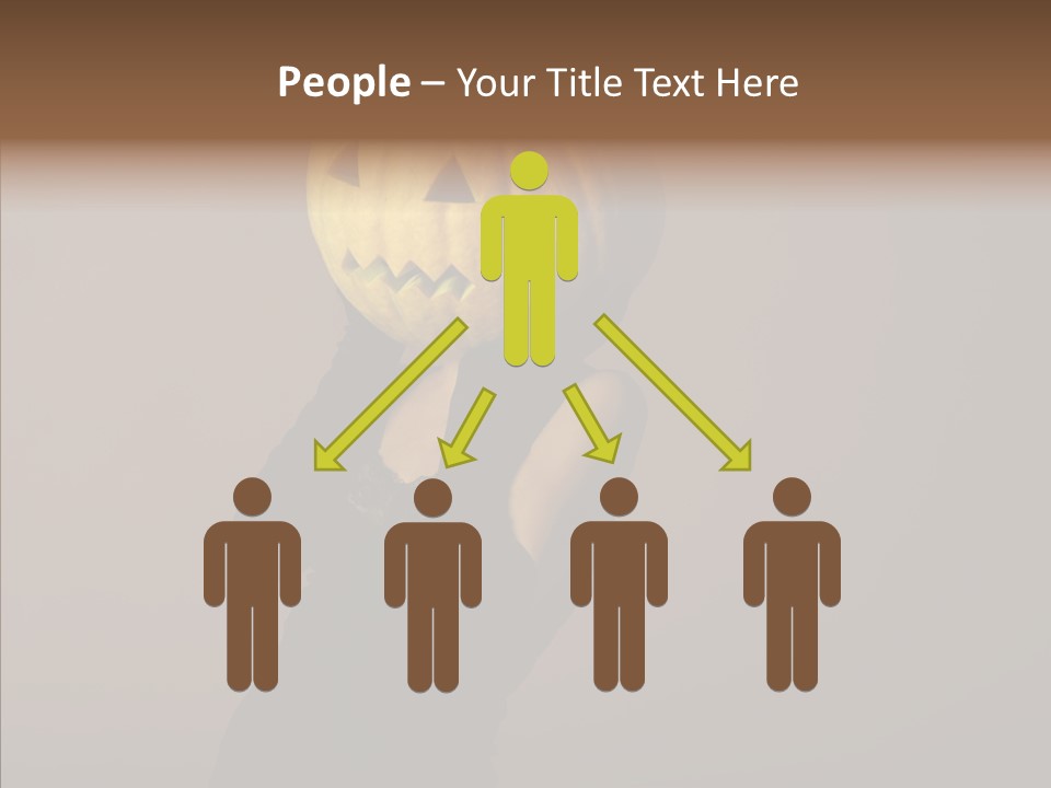 Laces Boudoir Face PowerPoint Template