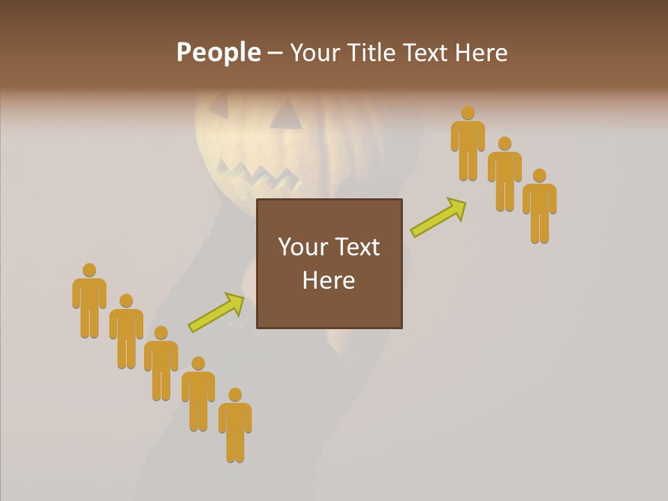 Laces Boudoir Face PowerPoint Template