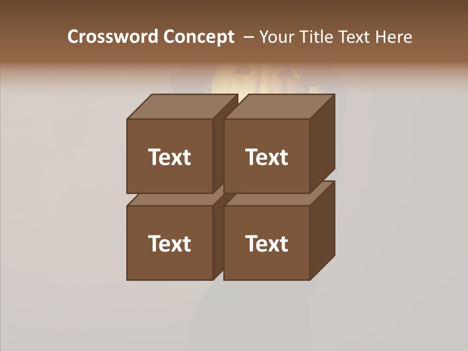 Strange Ghost Lady PowerPoint Template