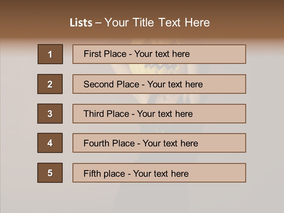 Strange Ghost Lady PowerPoint Template