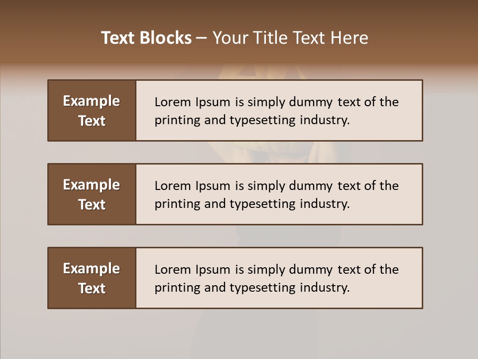 Strange Ghost Lady PowerPoint Template