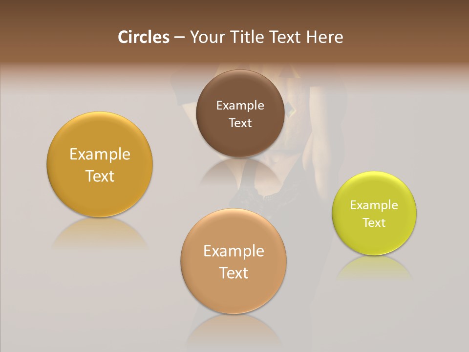 Strange Ghost Lady PowerPoint Template