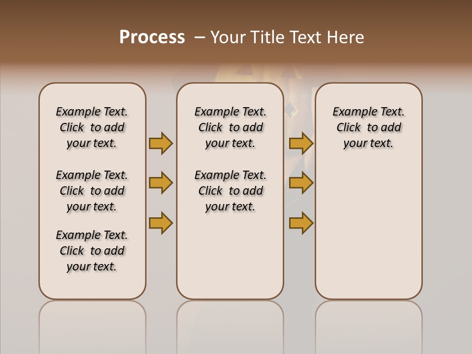Strange Ghost Lady PowerPoint Template