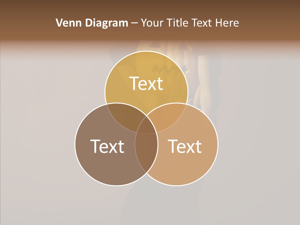 Strange Ghost Lady PowerPoint Template