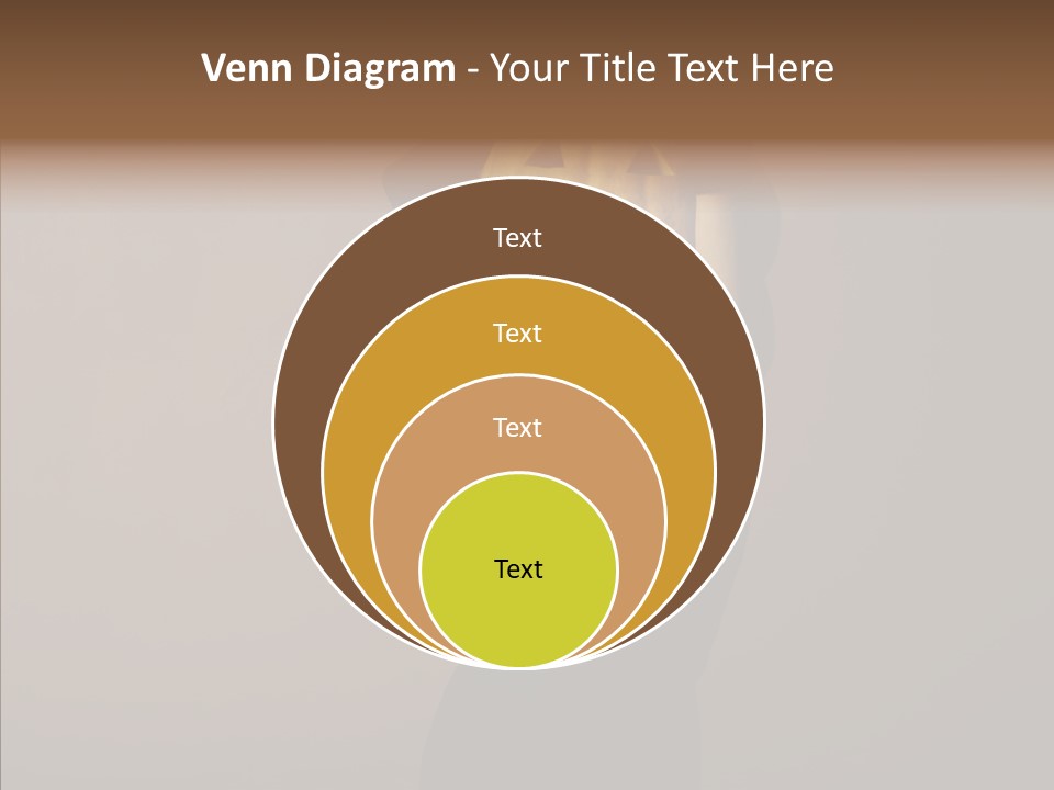 Strange Ghost Lady PowerPoint Template