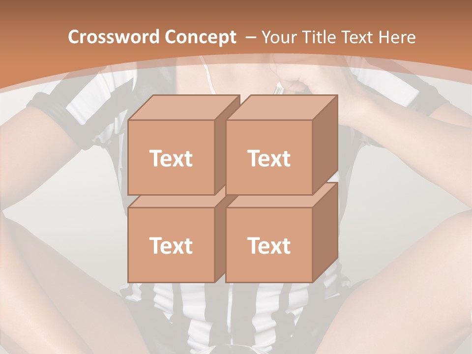 Humorou Li Ten Team PowerPoint Template