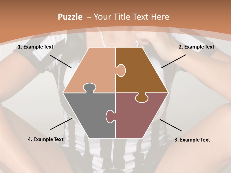 Humorou Li Ten Team PowerPoint Template