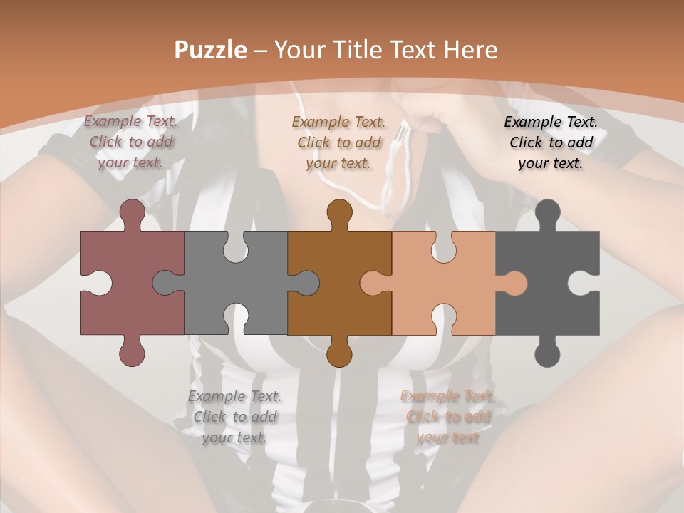 Humorou Li Ten Team PowerPoint Template