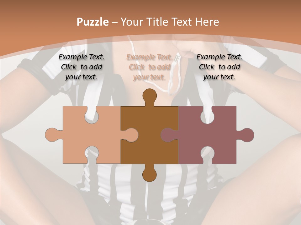 Humorou Li Ten Team PowerPoint Template