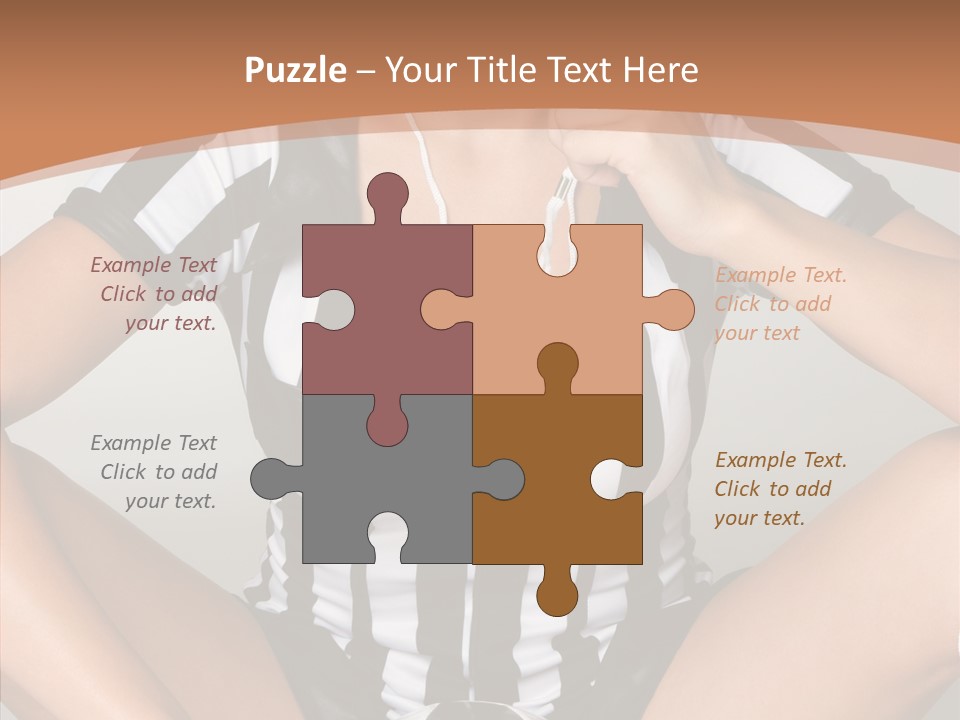 Humorou Li Ten Team PowerPoint Template