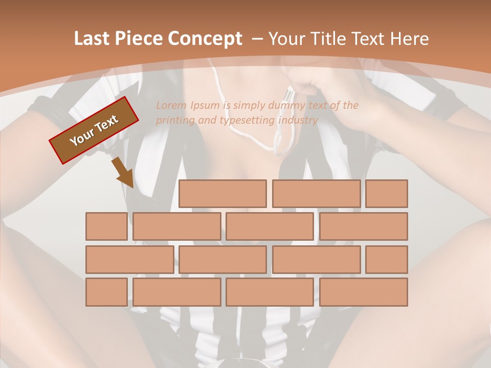 Humorou Li Ten Team PowerPoint Template