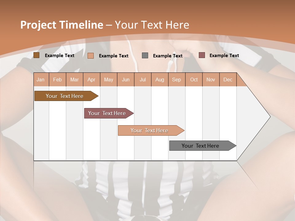 Humorou Li Ten Team PowerPoint Template