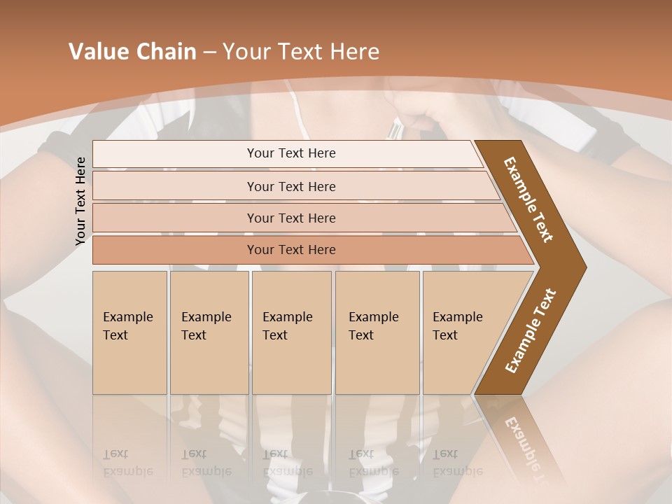 Humorou Li Ten Team PowerPoint Template