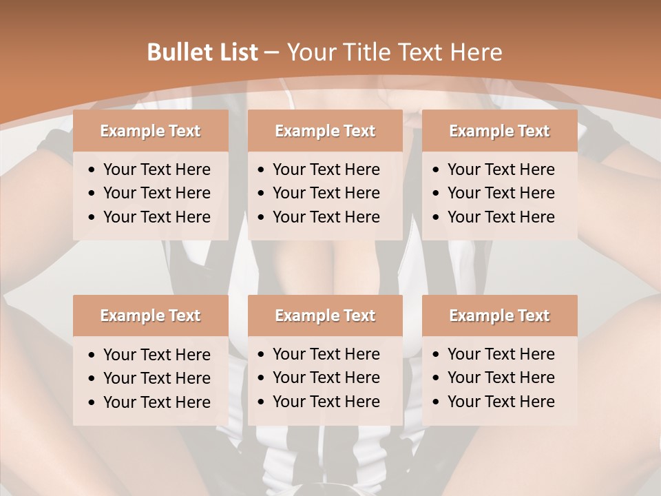 Humorou Li Ten Team PowerPoint Template