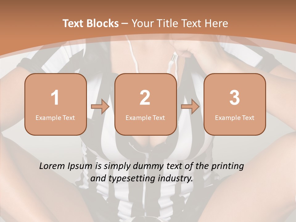 Humorou Li Ten Team PowerPoint Template