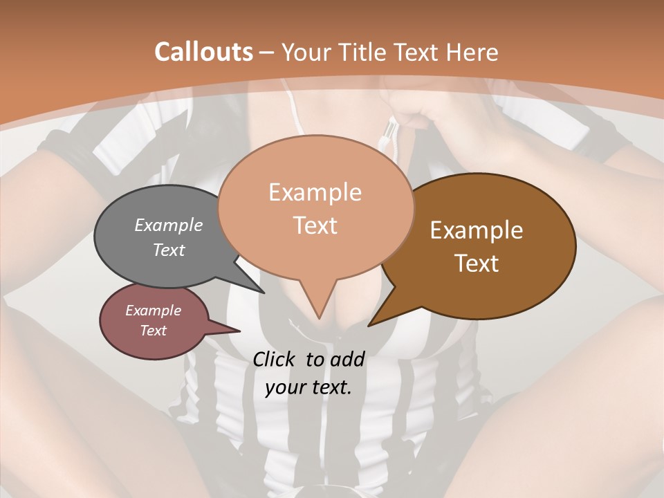 Humorou Li Ten Team PowerPoint Template