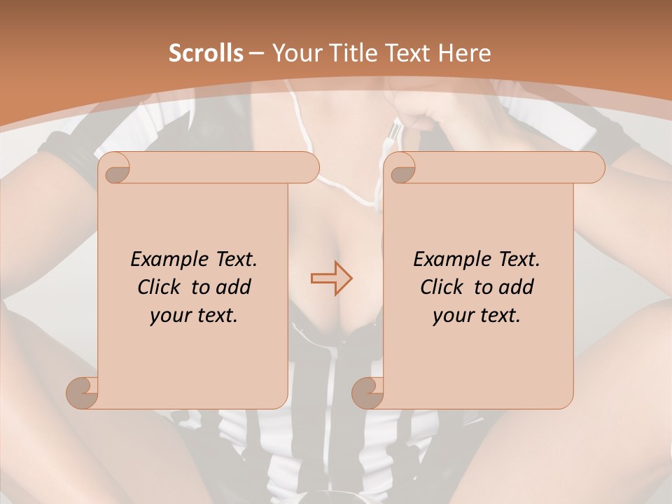 Humorou Li Ten Team PowerPoint Template