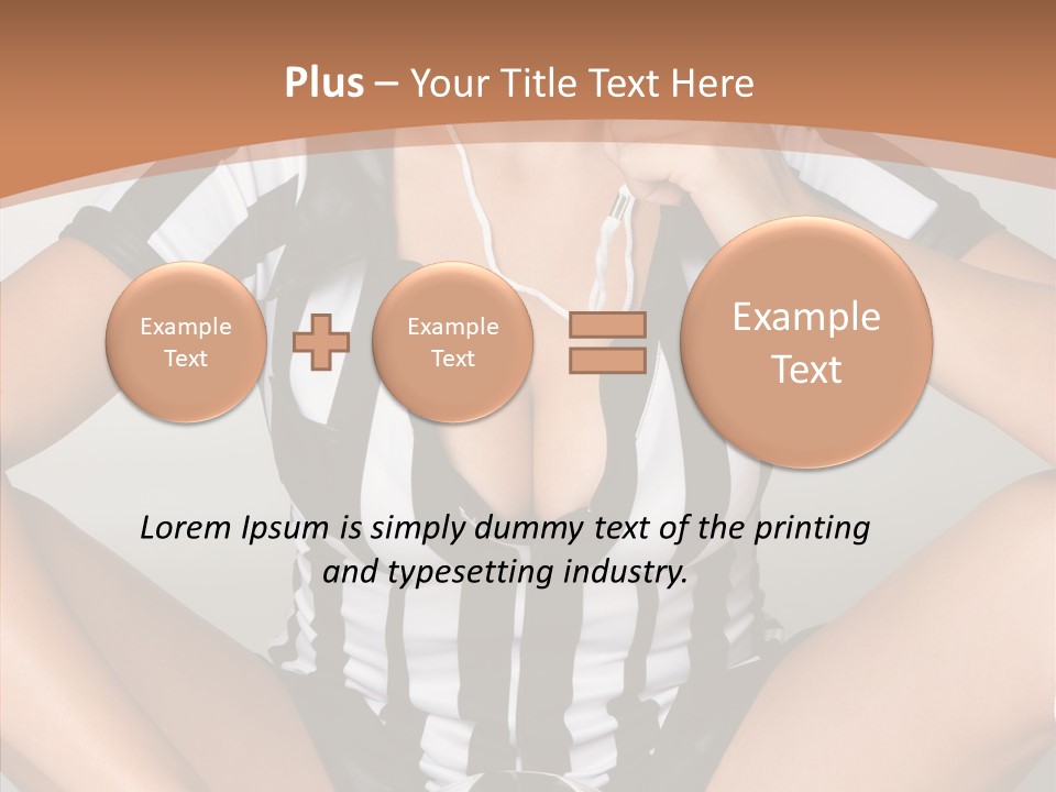 Humorou Li Ten Team PowerPoint Template