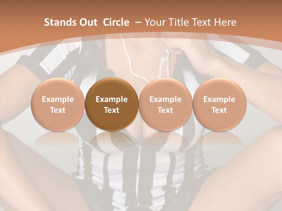 Humorou Li Ten Team PowerPoint Template