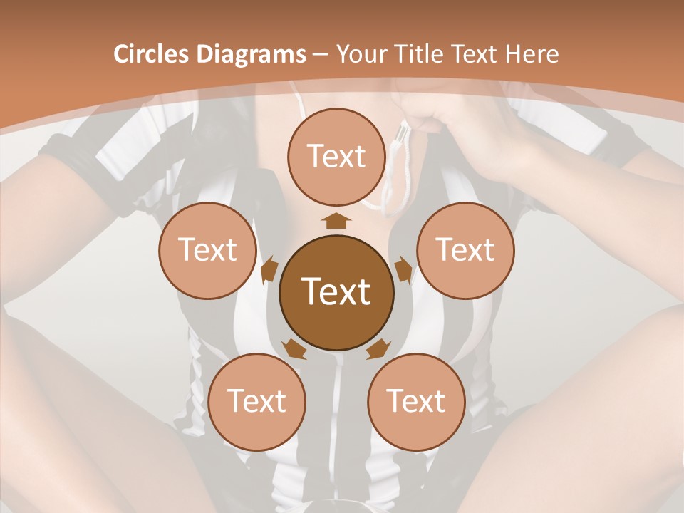 Humorou Li Ten Team PowerPoint Template