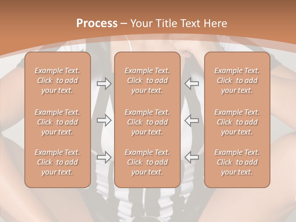 Humorou Li Ten Team PowerPoint Template