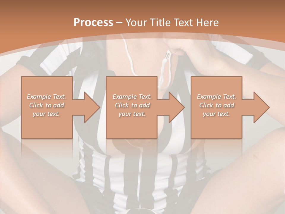Humorou Li Ten Team PowerPoint Template