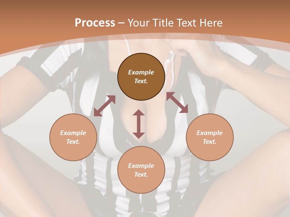 Humorou Li Ten Team PowerPoint Template