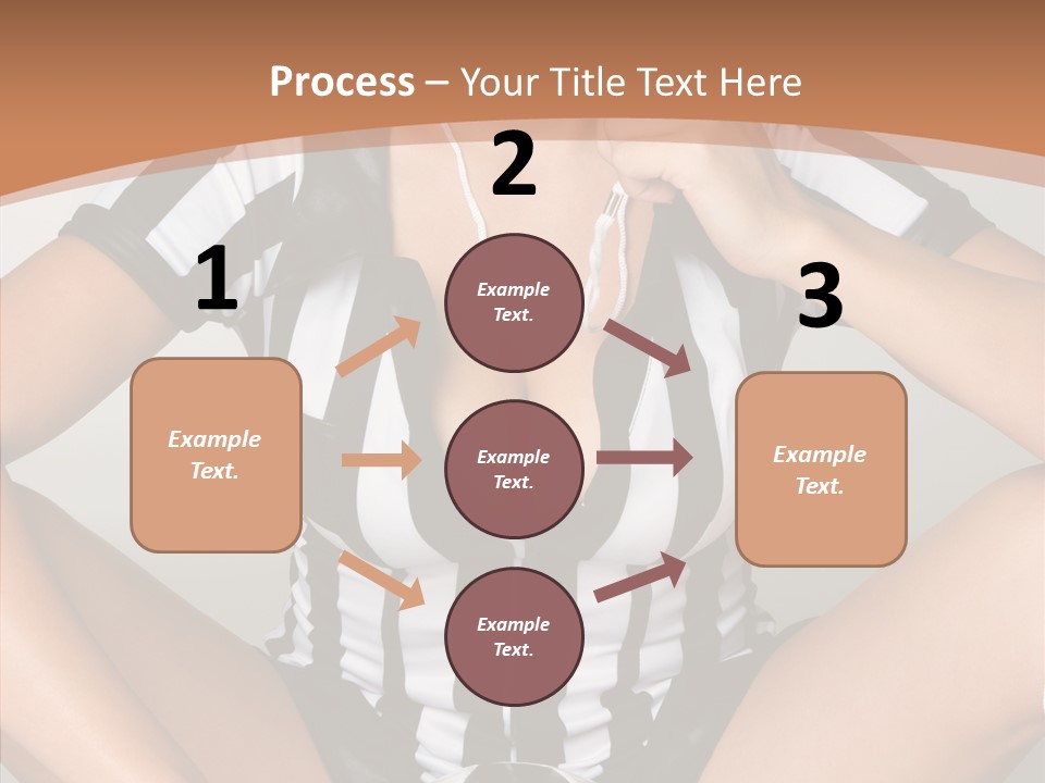 Humorou Li Ten Team PowerPoint Template