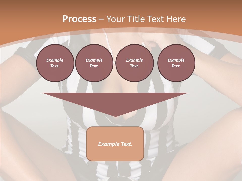 Humorou Li Ten Team PowerPoint Template