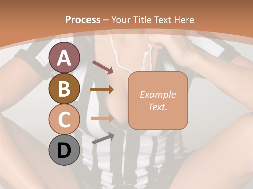 Humorou Li Ten Team PowerPoint Template