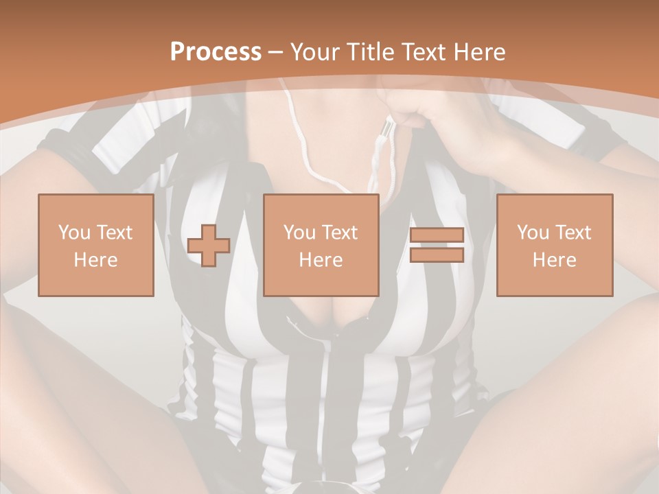 Humorou Li Ten Team PowerPoint Template