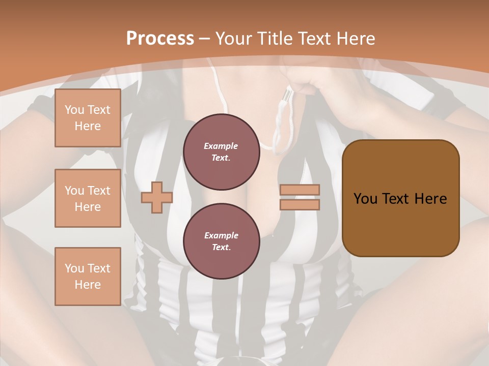 Humorou Li Ten Team PowerPoint Template