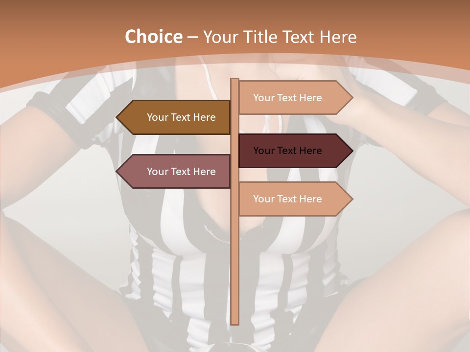 Humorou Li Ten Team PowerPoint Template