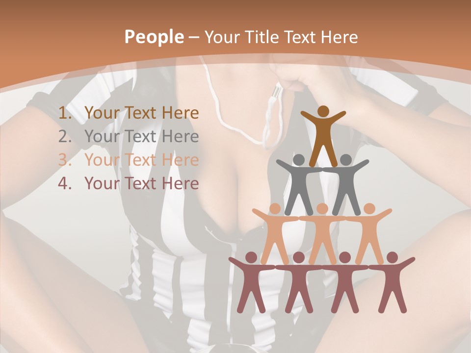 Humorou Li Ten Team PowerPoint Template