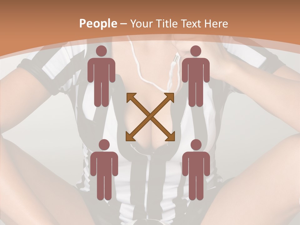 Humorou Li Ten Team PowerPoint Template