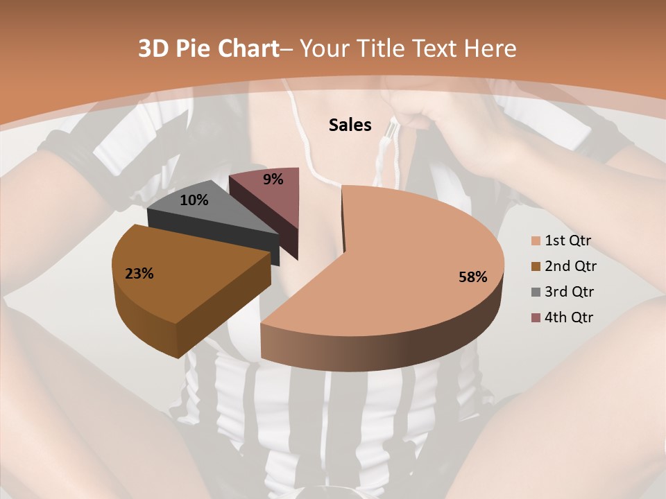 Humorou Li Ten Team PowerPoint Template