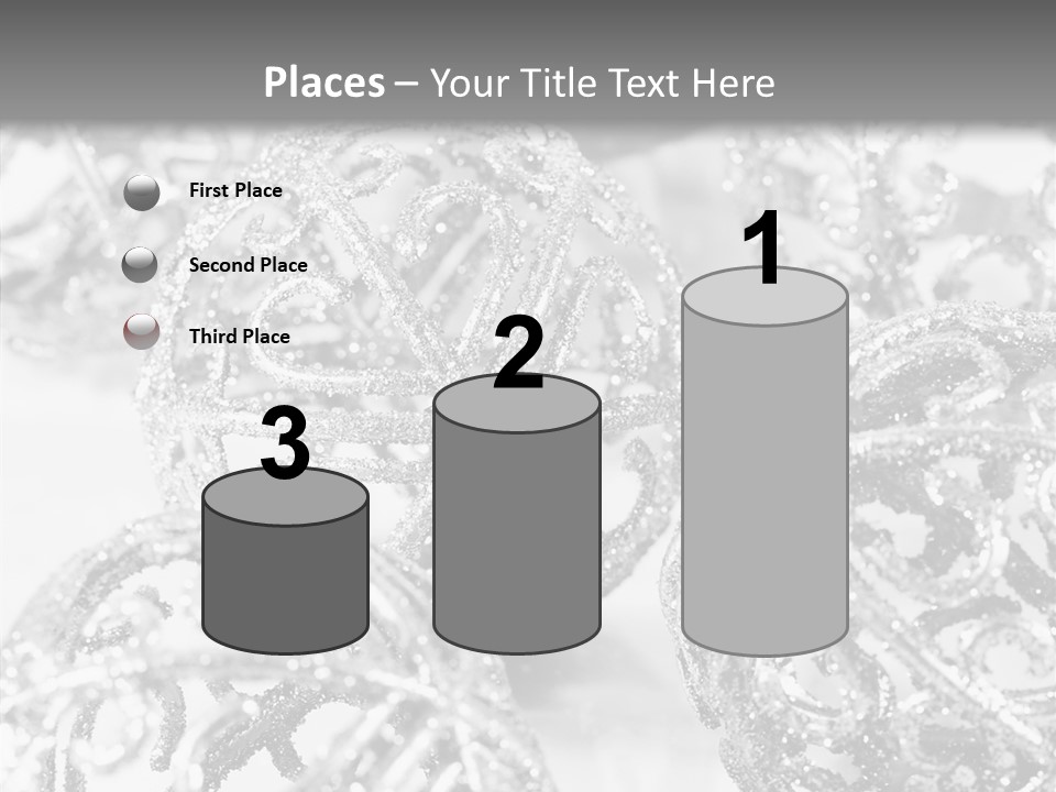 Christmas Spirit Ball PowerPoint Template