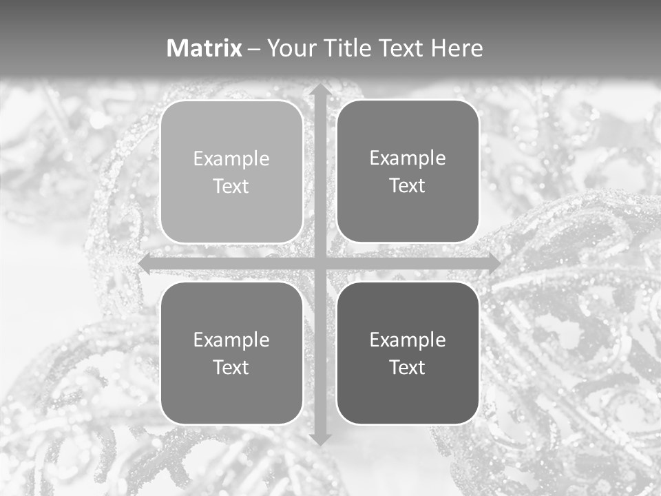 Christmas Spirit Ball PowerPoint Template