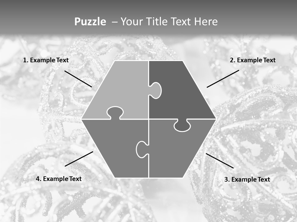 Christmas Spirit Ball PowerPoint Template