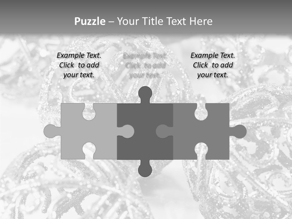 Christmas Spirit Ball PowerPoint Template