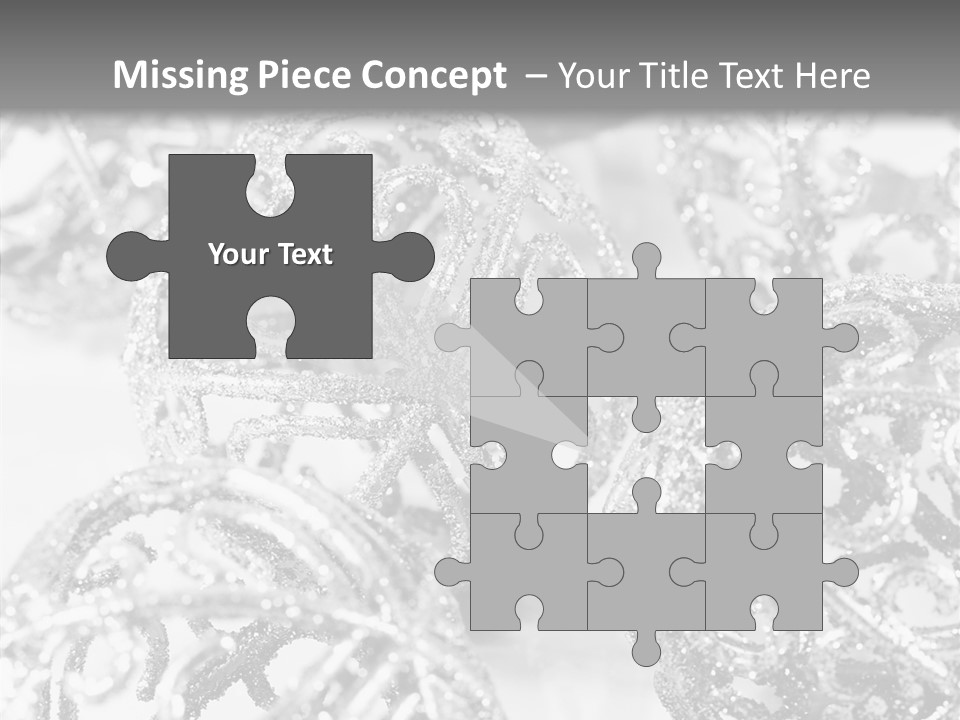 Christmas Spirit Ball PowerPoint Template